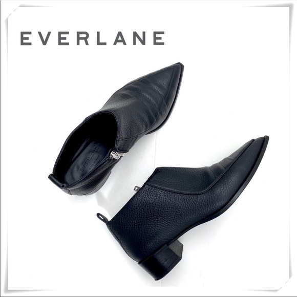 Everlane Shoes - Everlane Boss Bootie Ankle Boot Black Sz 8.5